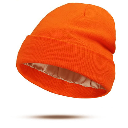 Satin Lined Winter Beanie