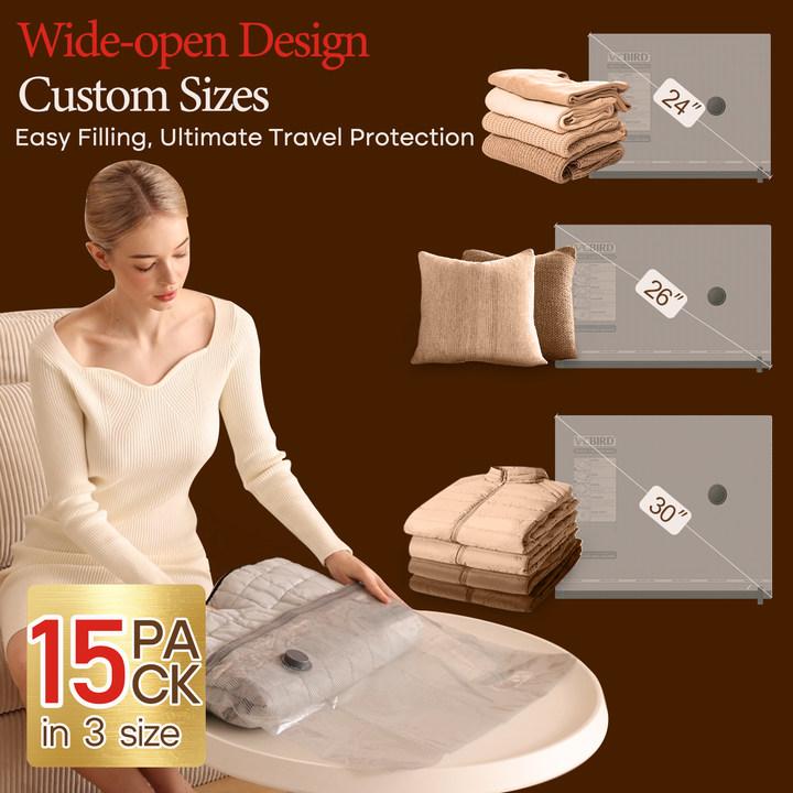 VACBIRD [2026 Upgraded] 🔥X7 Cordless Travel Vacuum Bag Set